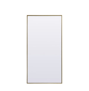 Elegant Lighting - MR4FL3060BR - Mirror - Eternity - Brass
