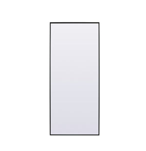 Elegant Lighting - MR4FL3072BK - Mirror - Eternity - Black