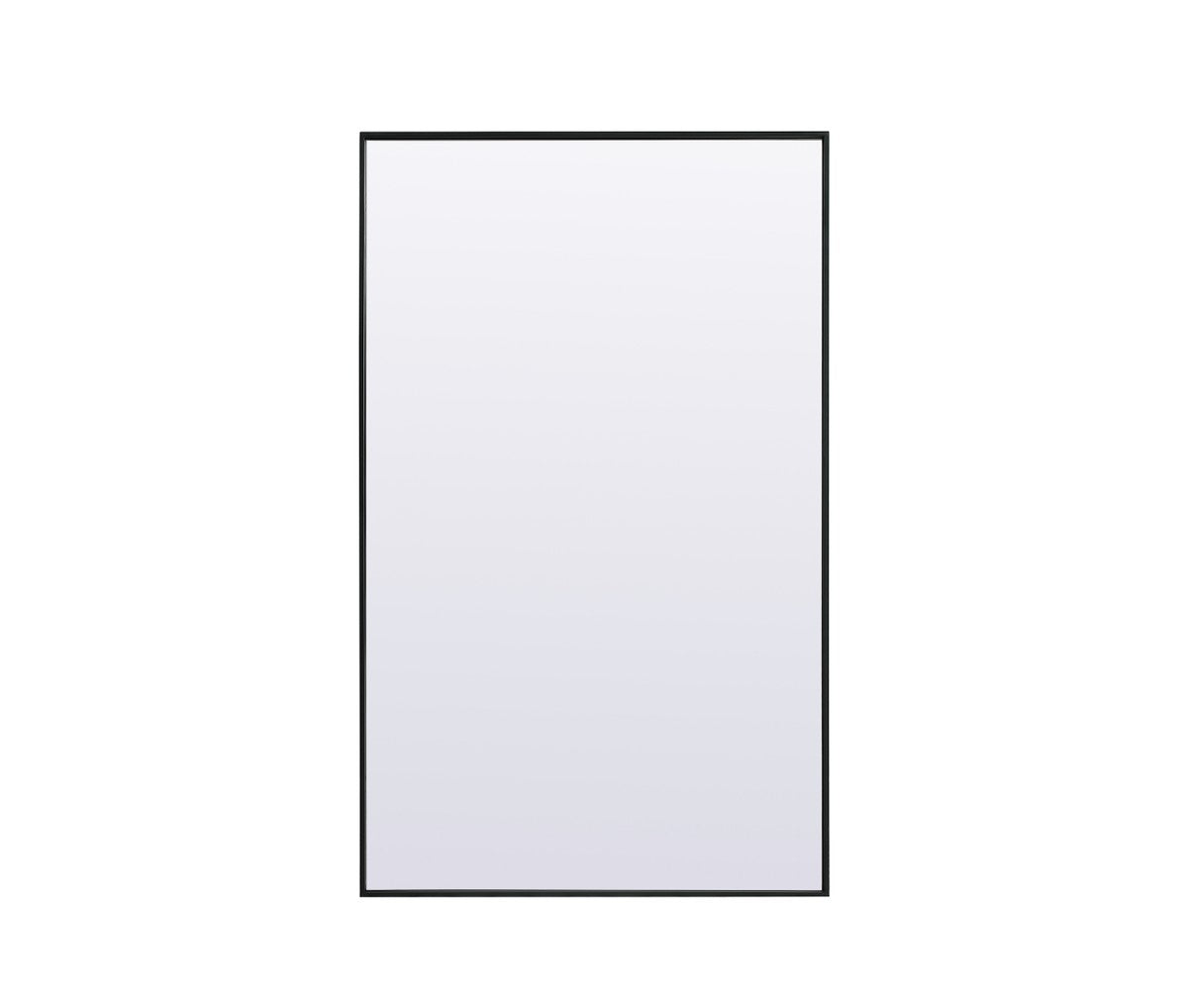 Elegant Lighting - MR4FL3660BK - Mirror - Eternity - Black