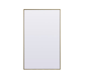 Elegant Lighting - MR4FL3660BR - Mirror - Eternity - Brass