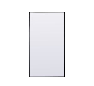 Elegant Lighting - MR4FL3672BK - Mirror - Eternity - Black