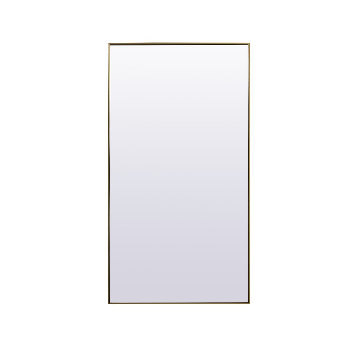 Elegant Lighting - MR4FL3672BR - Mirror - Eternity - Brass