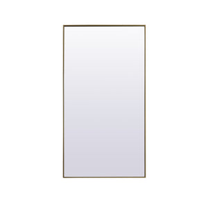 Elegant Lighting - MR4FL3672BR - Mirror - Eternity - Brass
