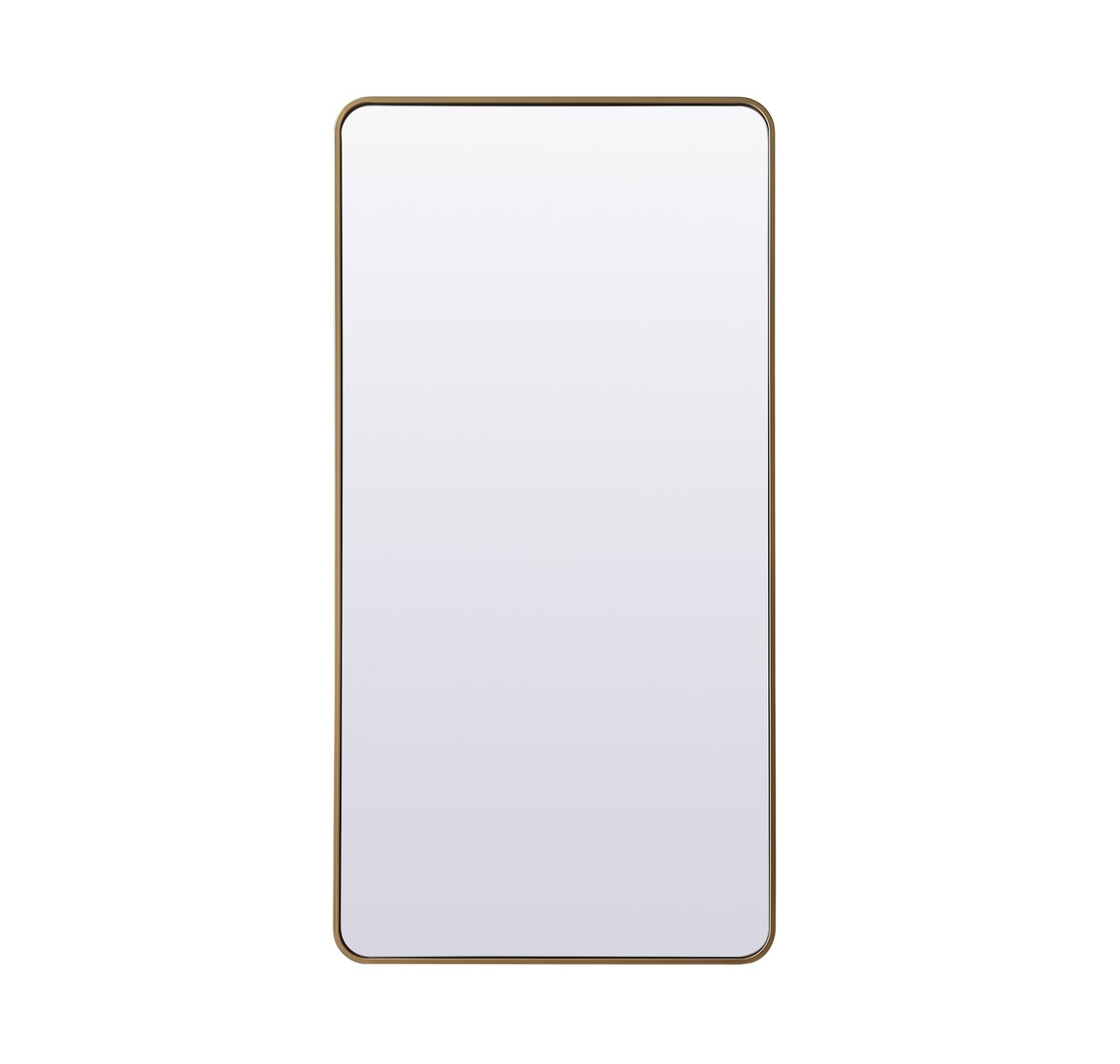 Elegant Lighting - MR80FL3060BR - Mirror - Evermore - Brass