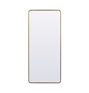 Elegant Lighting - MR80FL3272BR - Mirror - Evermore - Brass