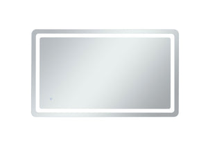 Elegant Lighting - MRE33660 - LED Mirror - Genesis - Glossy white