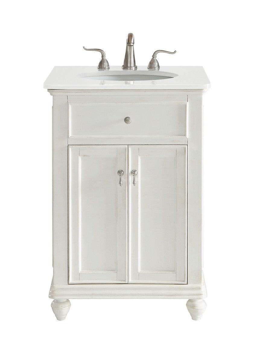 Elegant Lighting - VF12324AW-VW - Single Bathroom Vanity - Otto - Antique White