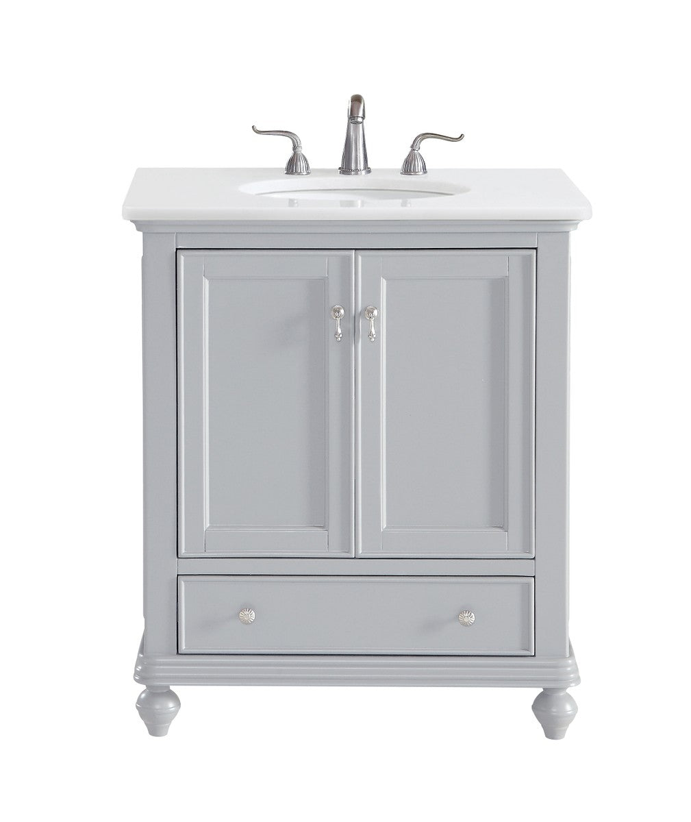 Elegant Lighting - VF12330GR-VW - Single Bathroom Vanity - Otto - Grey