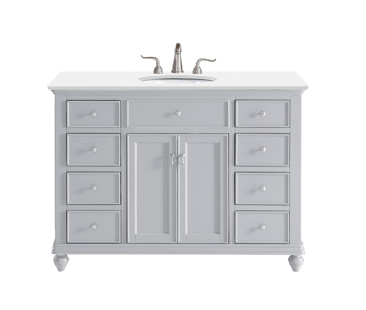 Elegant Lighting - VF12348GR-VW - Single Bathroom Vanity - Otto - Grey