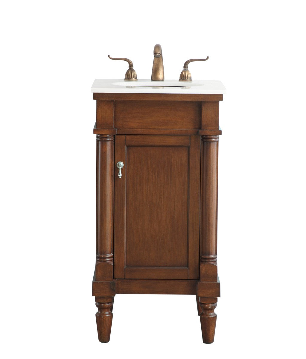 Elegant Lighting - VF13018WT-VW - Single Bathroom Vanity - Lexington - Walnut