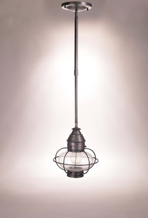 Northeast Lantern - 2522-DB-MED-CSG-AP10 - One Light Pendant - Onion - Dark Brass