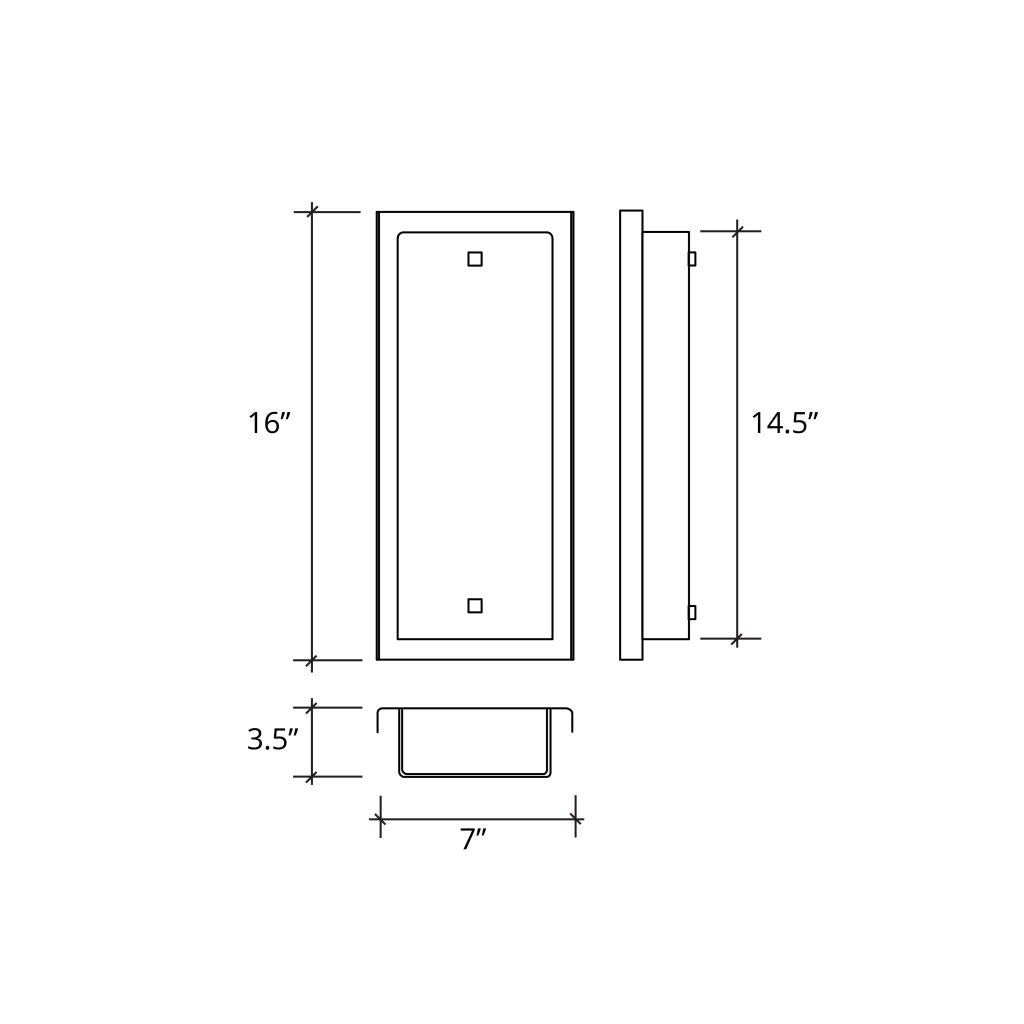 Justice Designs - ALR-7652W-DBRZ - LED Outdoor Wall Sconce - Alabaster Rocks - Dark Bronze