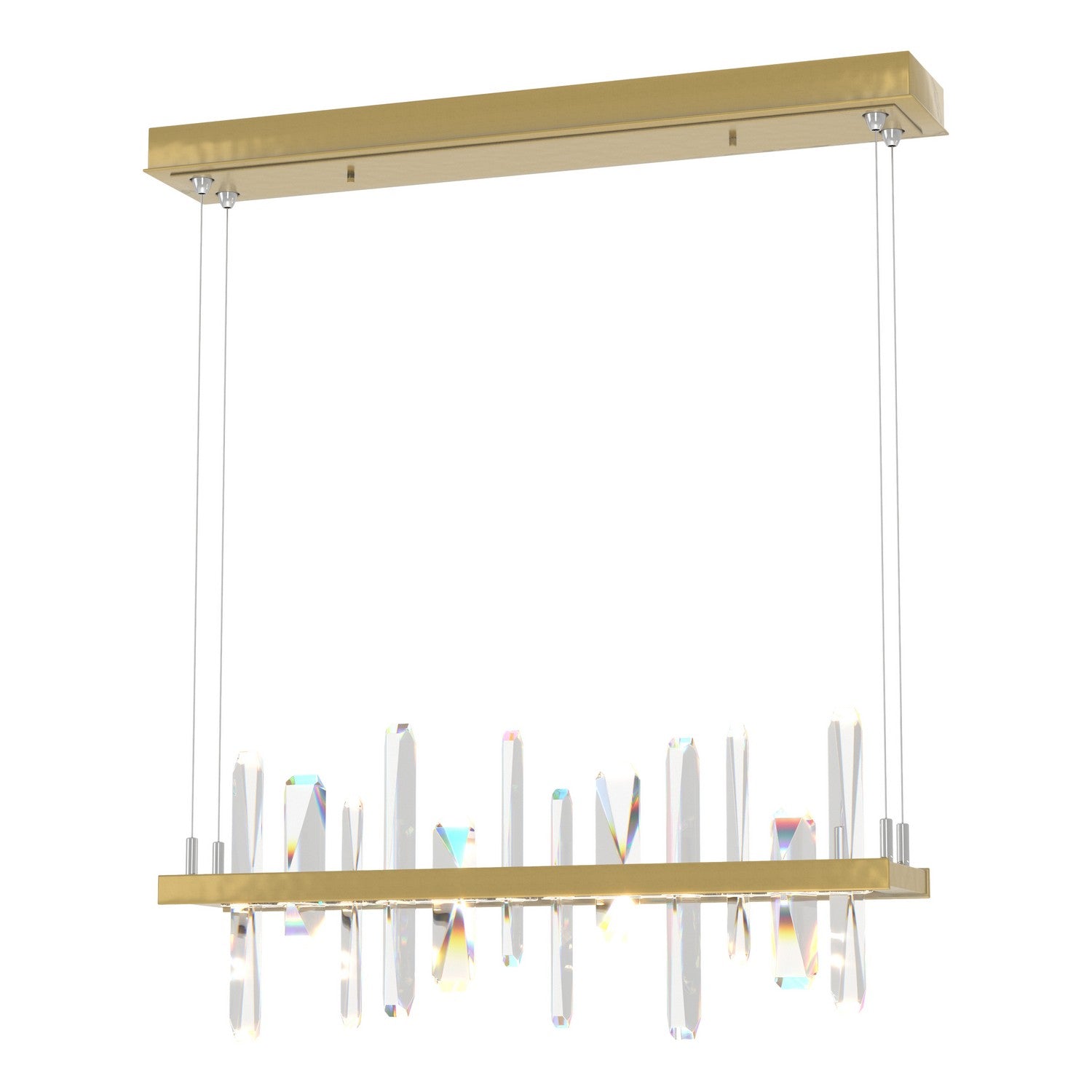 Hubbardton Forge - 139734-LED-STND-86-CR - LED Pendant - Solitude - Modern Brass