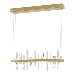 Hubbardton Forge - 139734-LED-STND-86-CR - LED Pendant - Solitude - Modern Brass