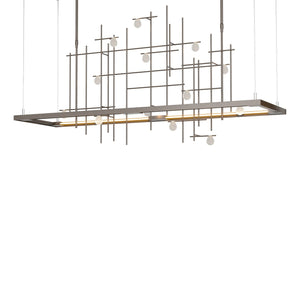 Hubbardton Forge - 139752-LED-SHRT-14-YG0500 - LED Pendant - Four Seasons - Oil Rubbed Bronze
