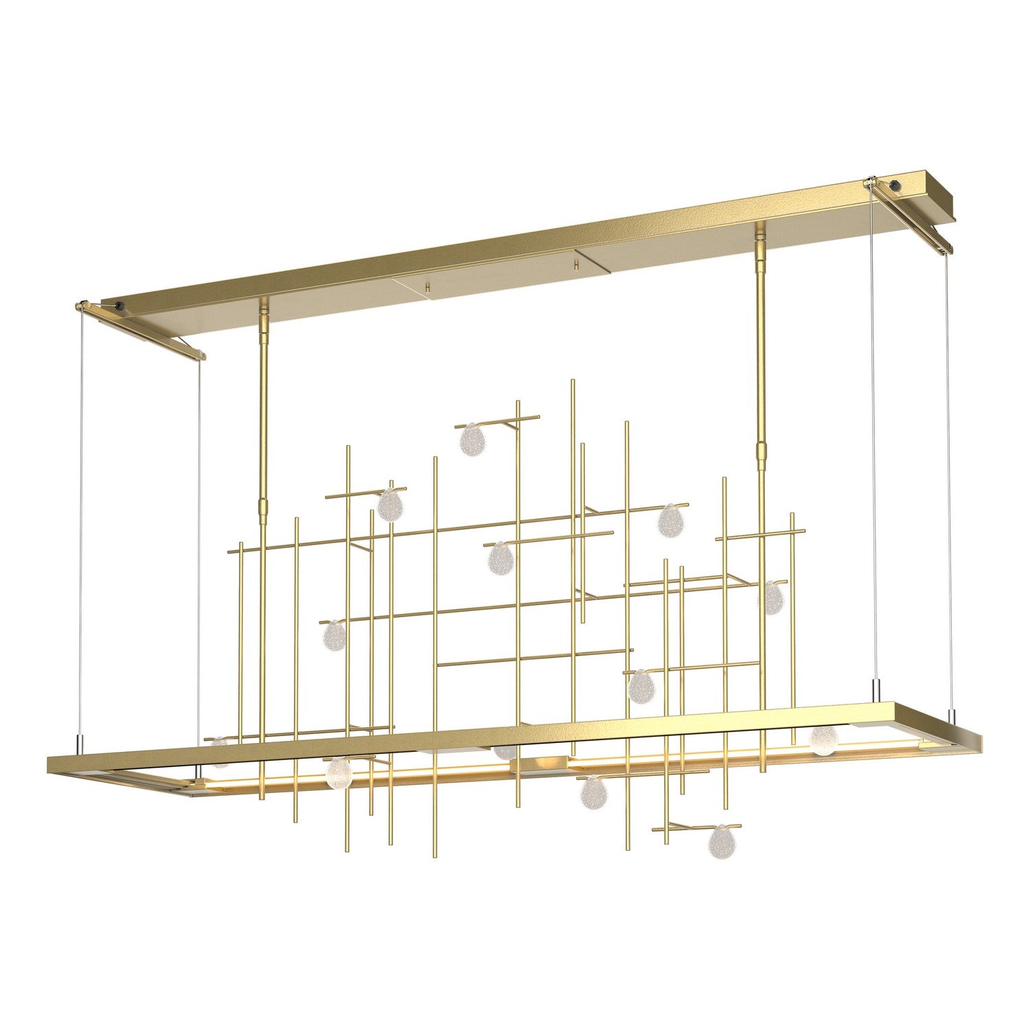 Hubbardton Forge - 139752-LED-STND-89-YG0500 - Spring LED Pendant - Four Seasons - Ink