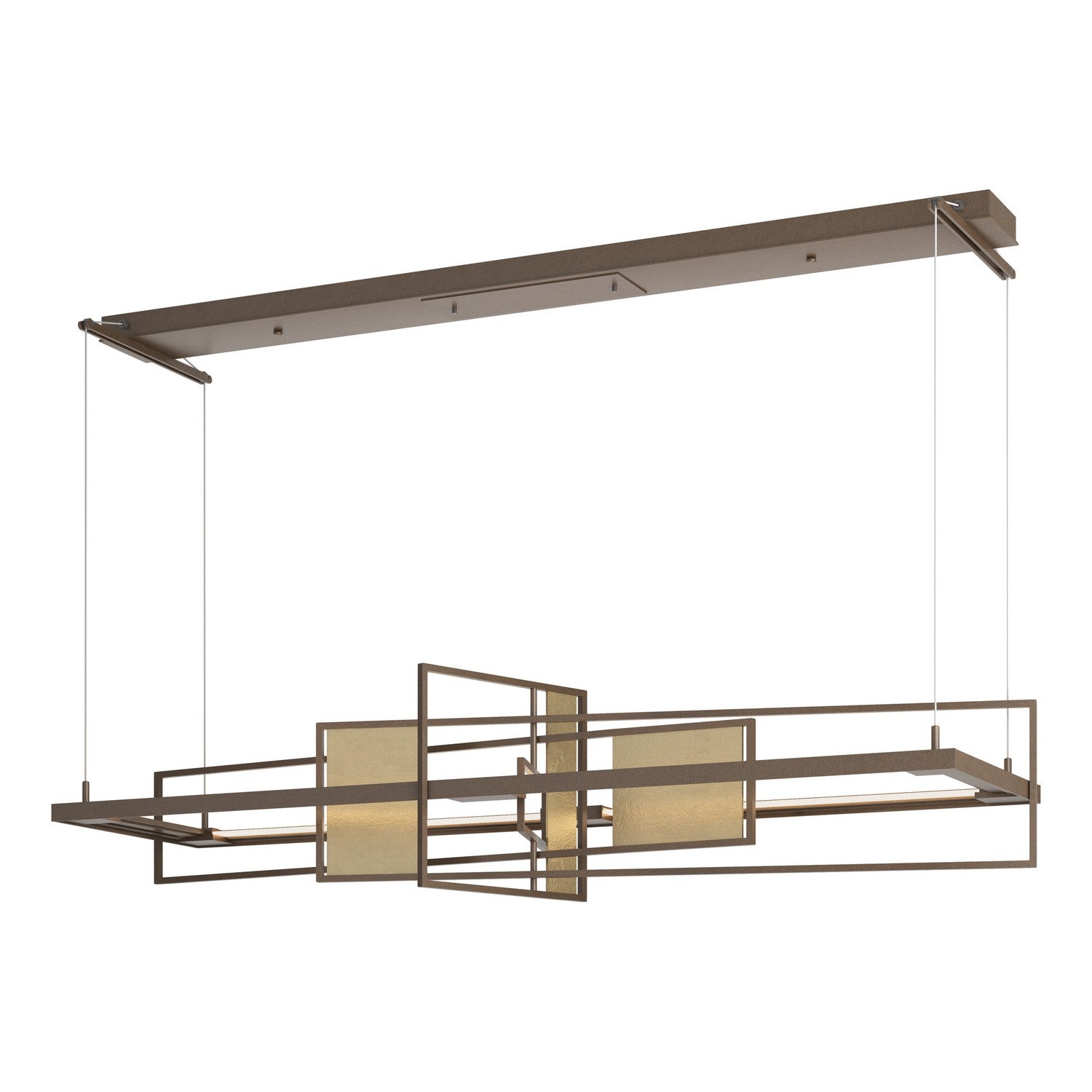 Hubbardton Forge - 139754-LED-STND-05-84 - LED Pendant - Four Seasons - Bronze