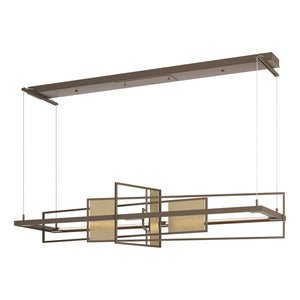 Hubbardton Forge - 139754-LED-STND-05-84 - LED Pendant - Four Seasons - Bronze