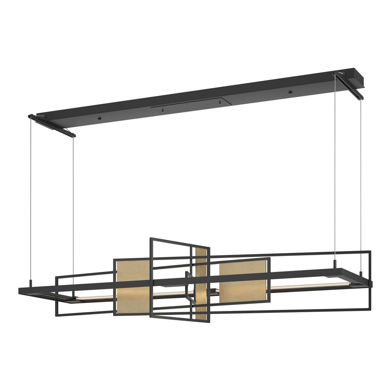 Hubbardton Forge - 139754-LED-STND-10-84 - Summer LED Pendant - Four Seasons - Black