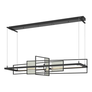 Hubbardton Forge - 139754-LED-STND-10-85 - LED Pendant - Four Seasons - Black