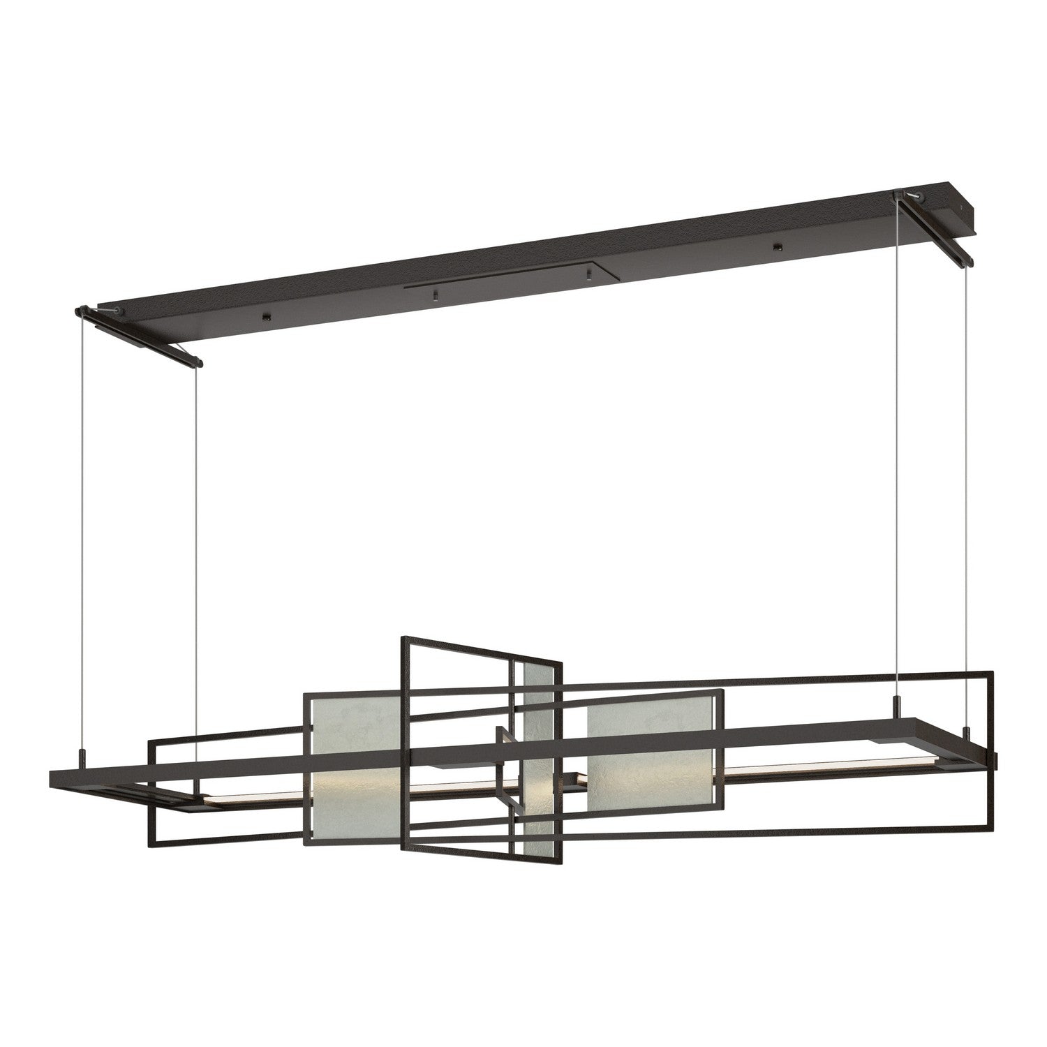 Hubbardton Forge - 139754-LED-STND-14-82 - Summer LED Pendant - Four Seasons - Oil Rubbed Bronze
