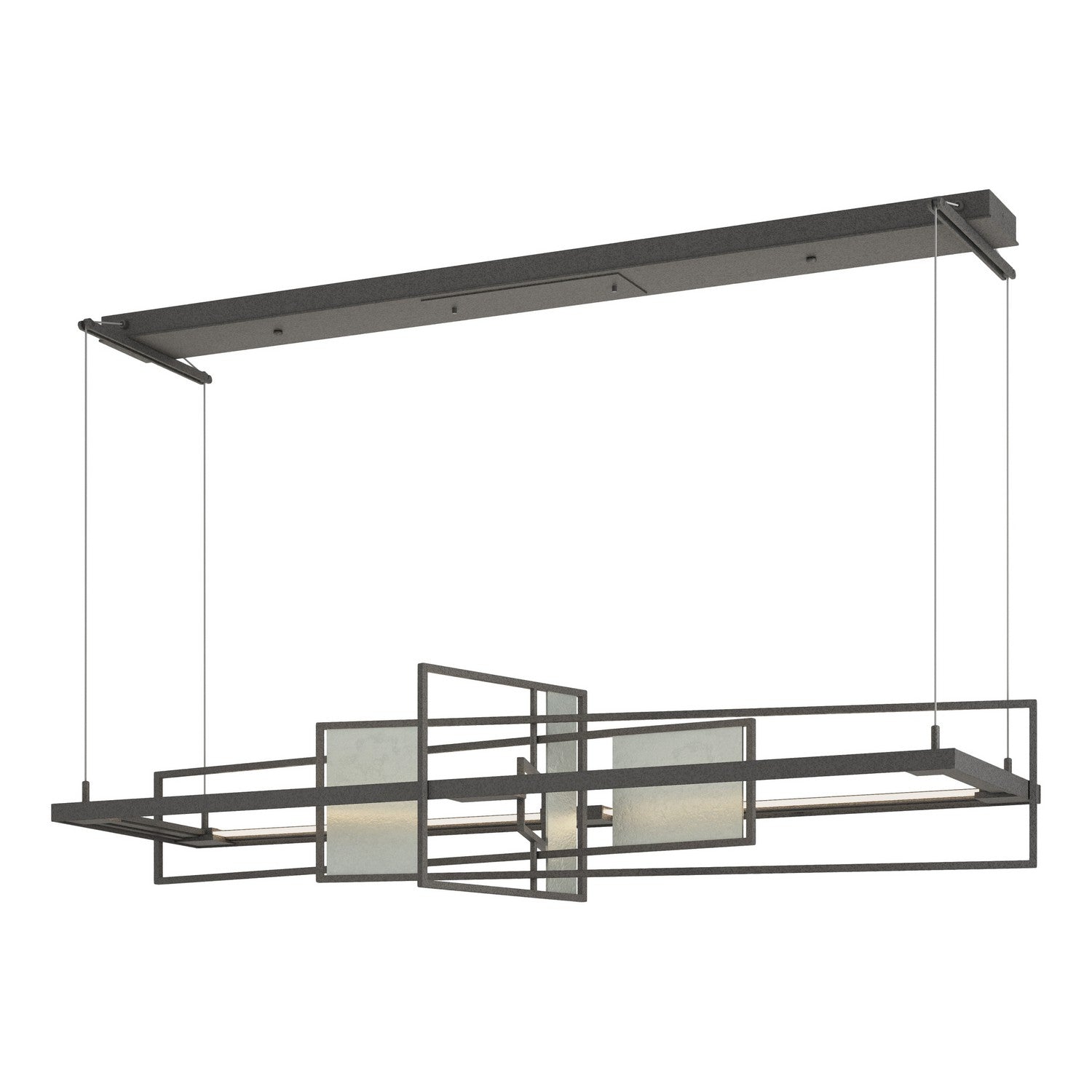 Hubbardton Forge - 139754-LED-STND-20-82 - Summer LED Pendant - Four Seasons - Natural Iron