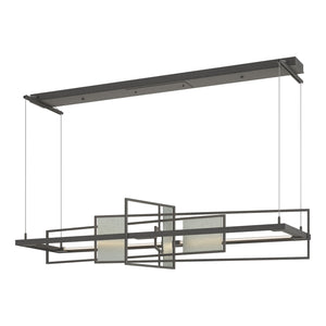 Hubbardton Forge - 139754-LED-STND-20-82 - LED Pendant - Four Seasons - Natural Iron