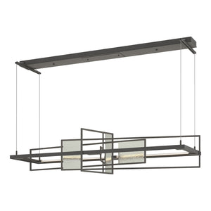 Hubbardton Forge - 139754-LED-STND-20-85 - LED Pendant - Four Seasons - Natural Iron
