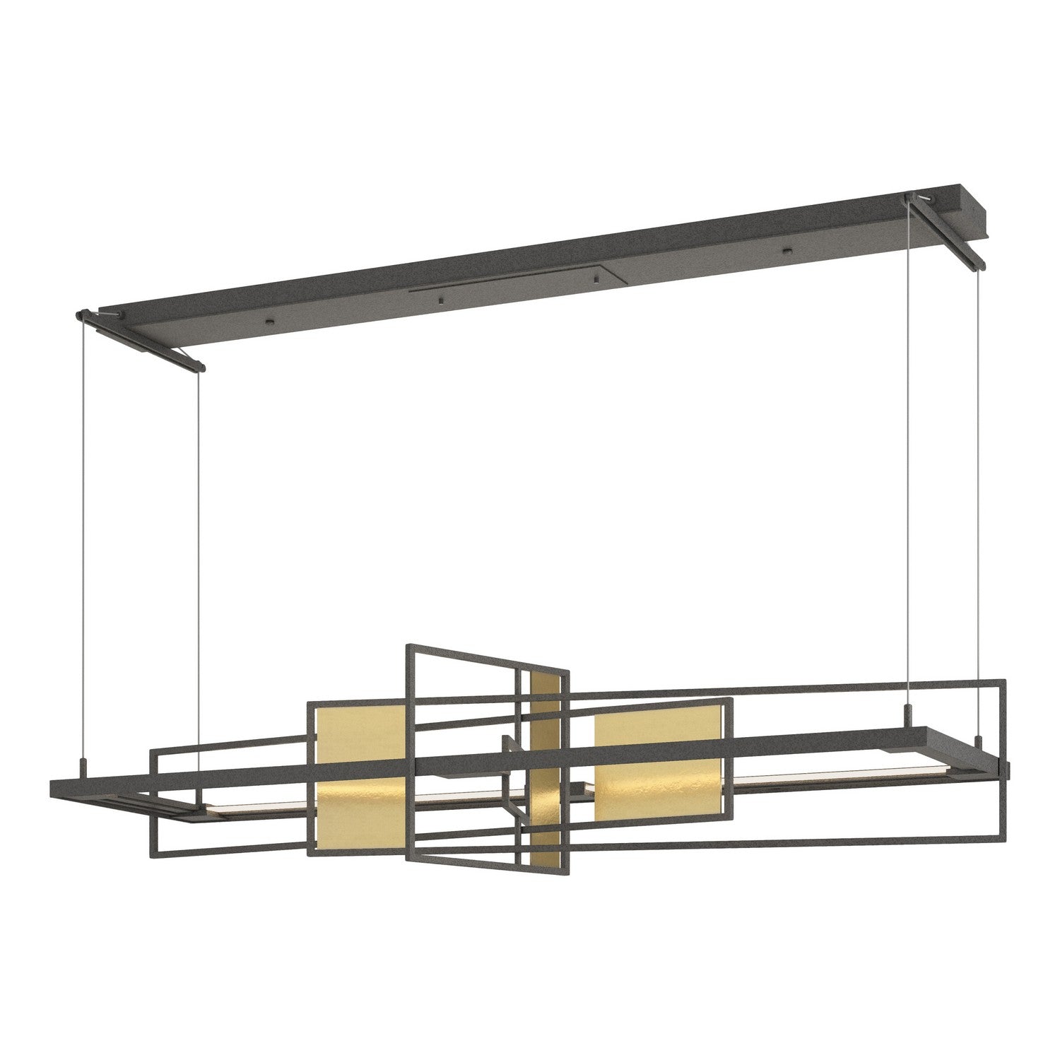 Hubbardton Forge - 139754-LED-STND-20-86 - Summer LED Pendant - Four Seasons - Natural Iron