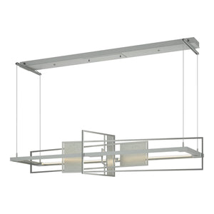 Hubbardton Forge - 139754-LED-STND-82-82 - LED Pendant - Four Seasons - Vintage Platinum
