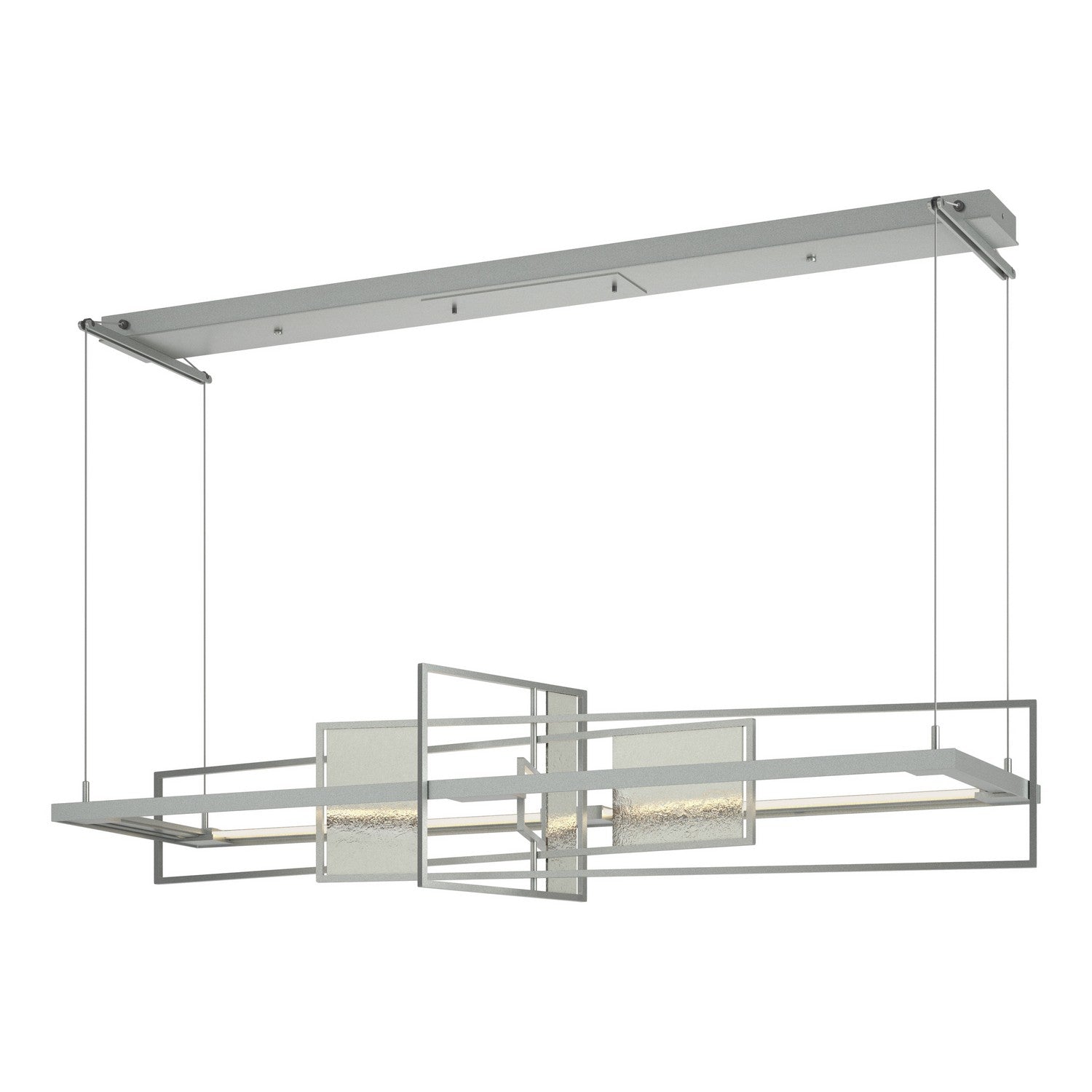 Hubbardton Forge - 139754-LED-STND-82-85 - Summer LED Pendant - Four Seasons - Vintage Platinum