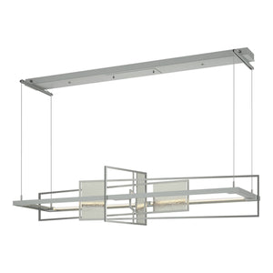 Hubbardton Forge - 139754-LED-STND-82-85 - LED Pendant - Four Seasons - Vintage Platinum
