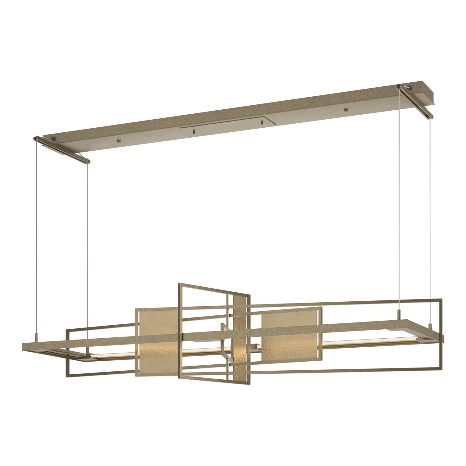 Hubbardton Forge - 139754-LED-STND-84-84 - Summer LED Pendant - Four Seasons - Soft Gold
