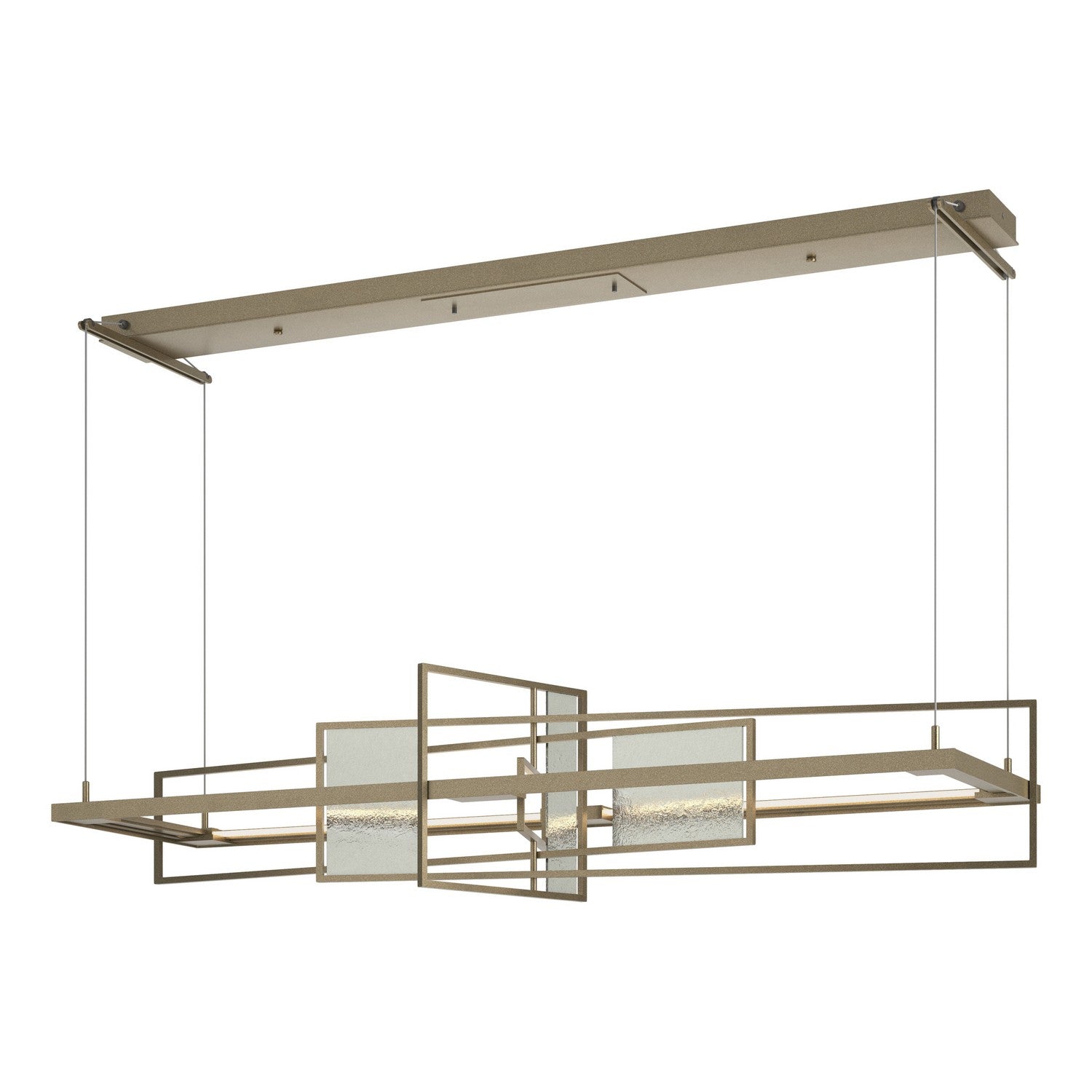 Hubbardton Forge - 139754-LED-STND-84-85 - Summer LED Pendant - Four Seasons - Soft Gold