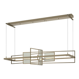Hubbardton Forge - 139754-LED-STND-84-85 - LED Pendant - Four Seasons - Soft Gold