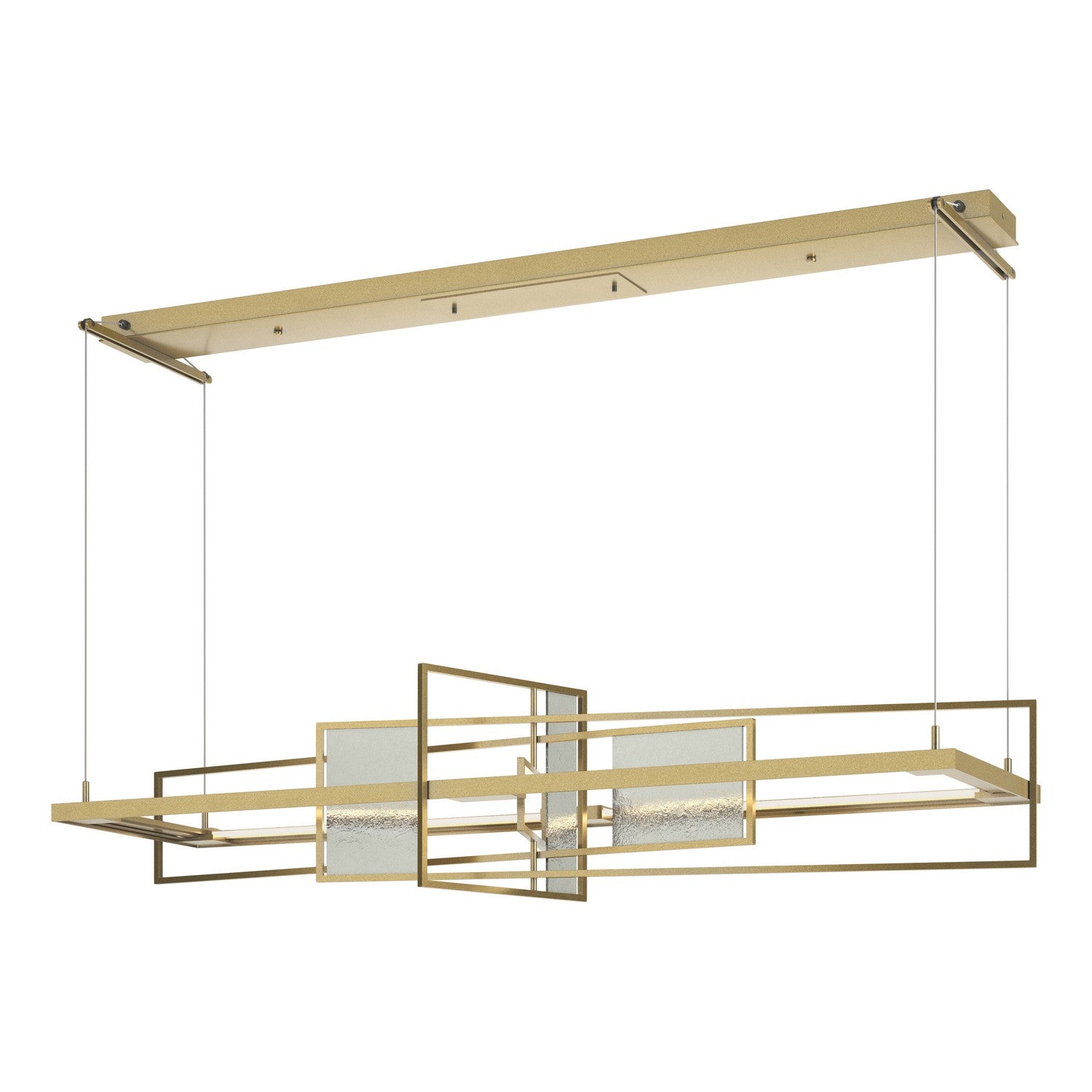 Hubbardton Forge - 139754-LED-STND-86-85 - LED Pendant - Four Seasons - Modern Brass