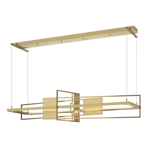 Hubbardton Forge - 139754-LED-STND-86-86 - LED Pendant - Four Seasons - Modern Brass