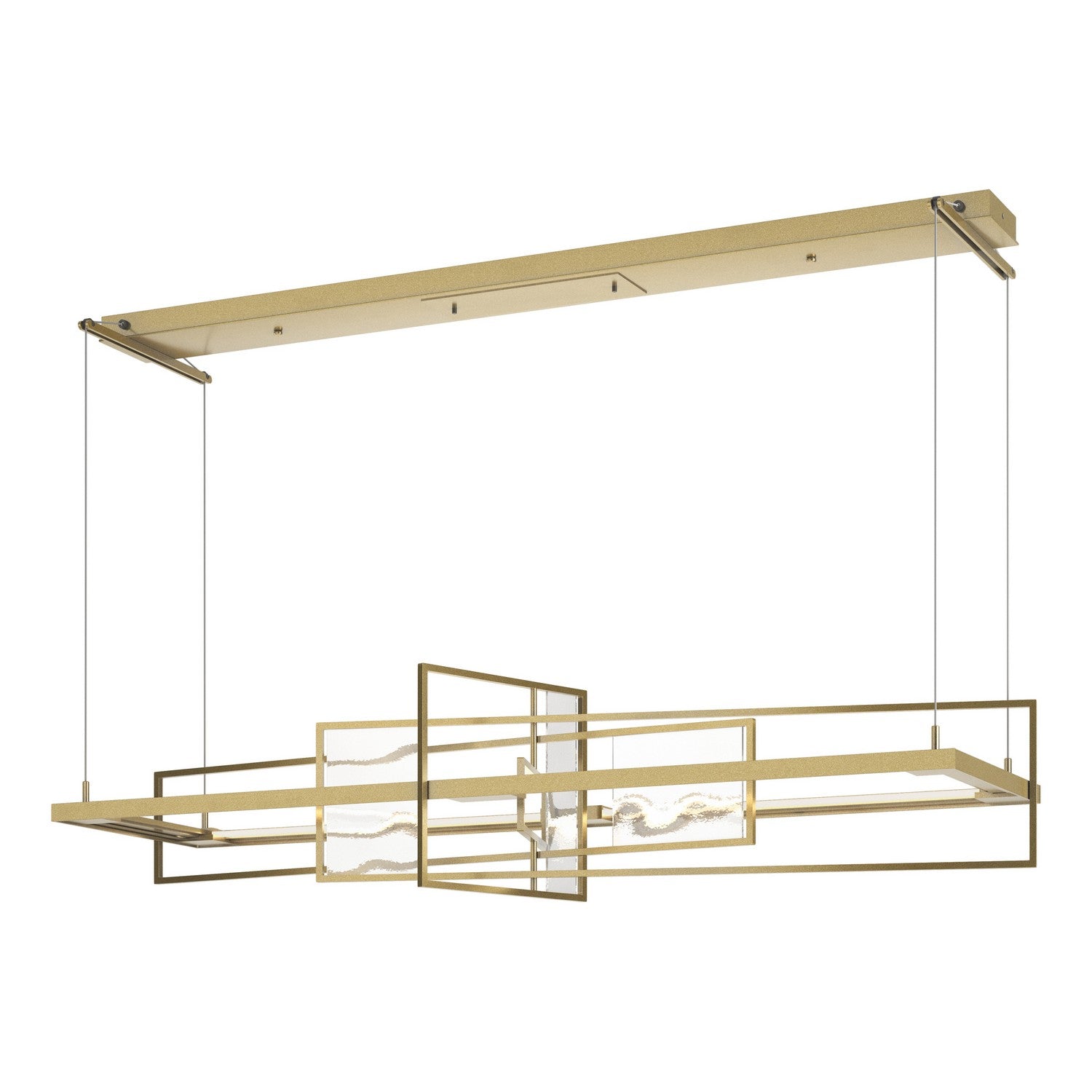 Hubbardton Forge - 139754-LED-STND-89-AQ - Summer LED Pendant - Four Seasons - Ink