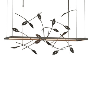 Hubbardton Forge - 139756-LED-LONG-07 - LED Pendant - Four Seasons - Dark Smoke