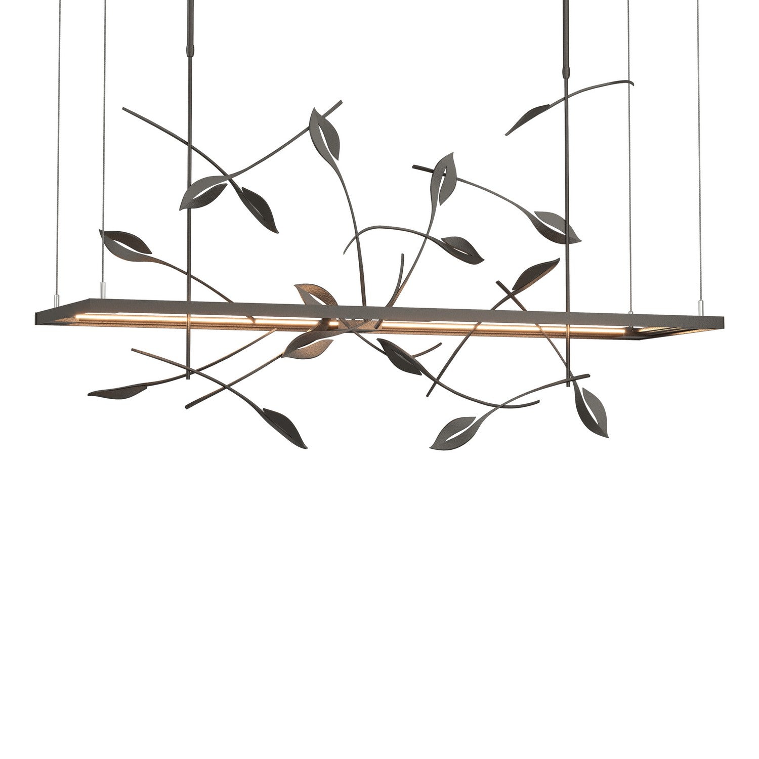 Hubbardton Forge - 139756-LED-LONG-14 - Autumn LED Pendant - Four Seasons - Oil Rubbed Bronze
