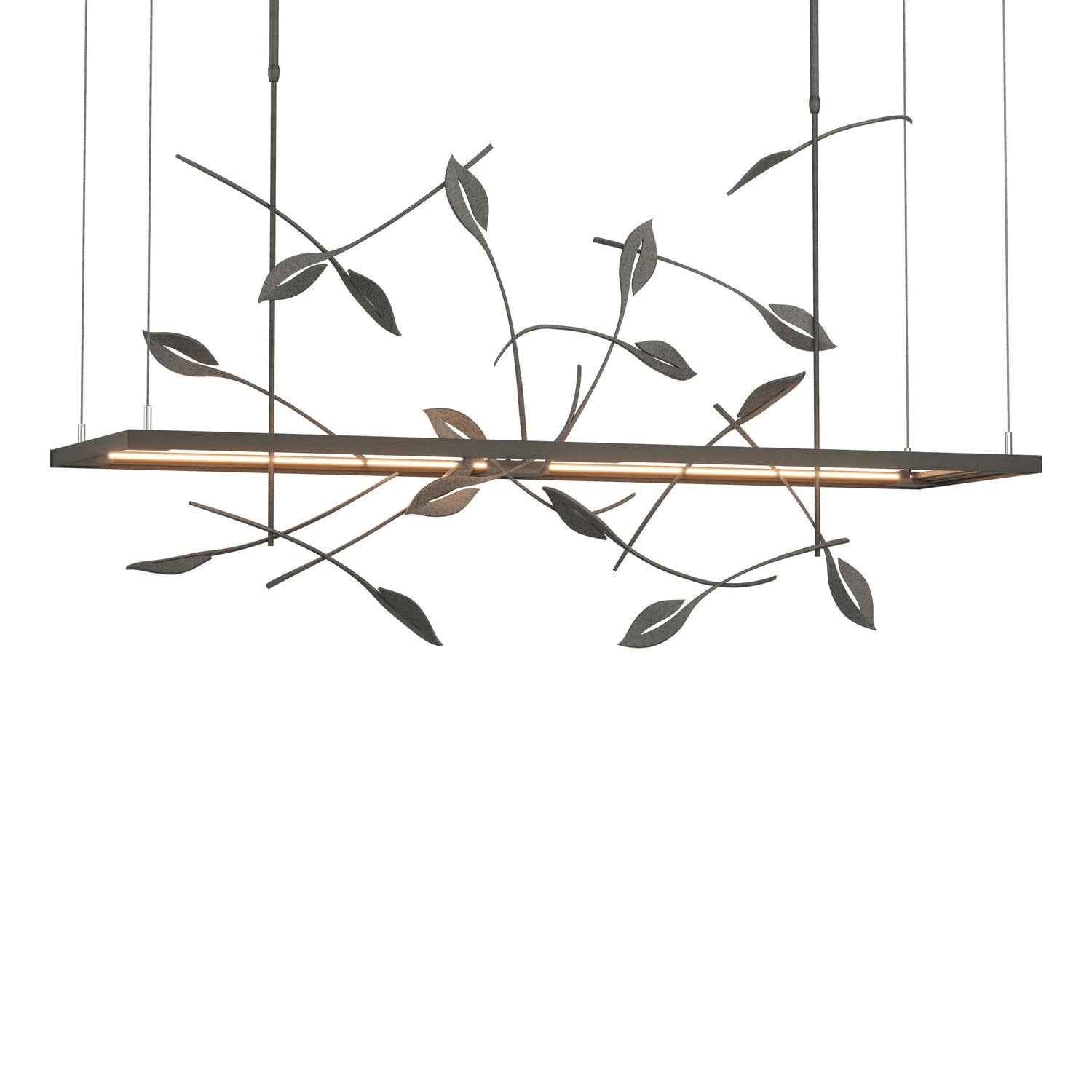 Hubbardton Forge - 139756-LED-LONG-20 - Autumn LED Pendant - Four Seasons - Natural Iron