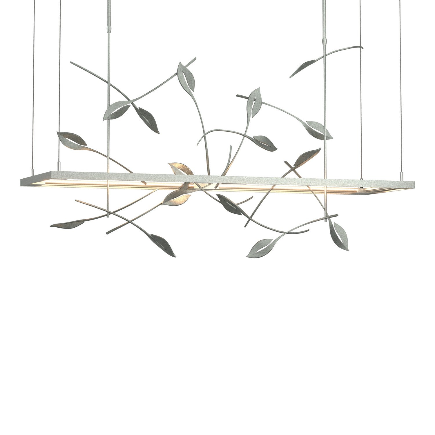 Hubbardton Forge - 139756-LED-SHRT-82 - Autumn LED Pendant - Four Seasons - Vintage Platinum