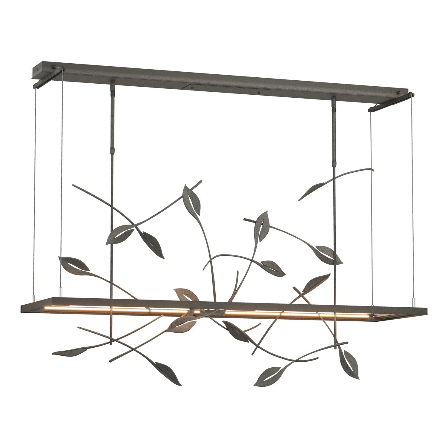 Hubbardton Forge - 139756-LED-STND-20 - Autumn LED Pendant - Four Seasons - Natural Iron
