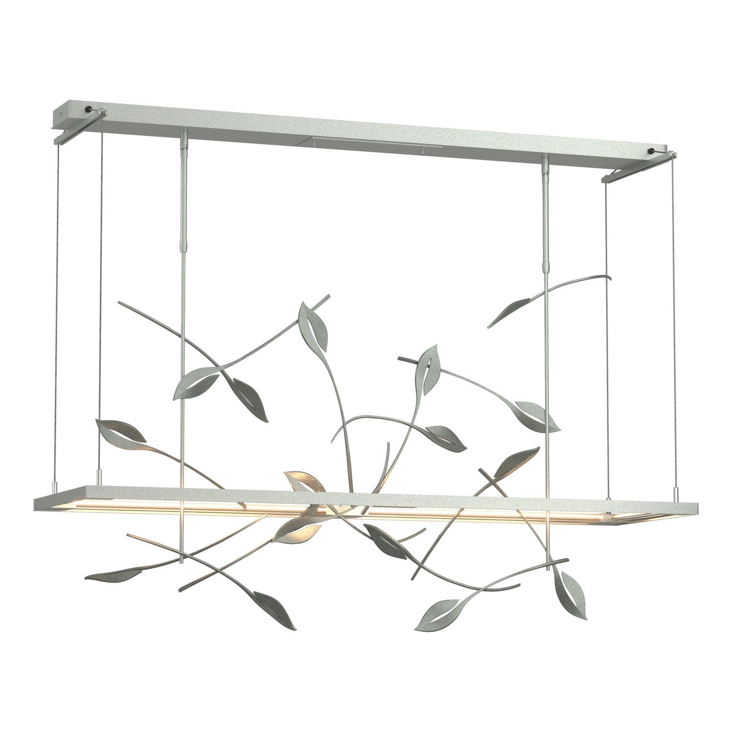 Hubbardton Forge - 139756-LED-STND-82 - Autumn LED Pendant - Four Seasons - Vintage Platinum