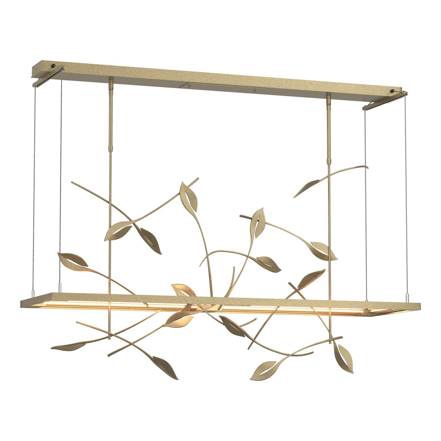 Hubbardton Forge - 139756-LED-STND-84 - Autumn LED Pendant - Four Seasons - Soft Gold