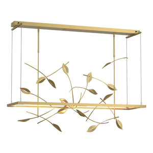Hubbardton Forge - 139756-LED-STND-86 - LED Pendant - Four Seasons - Modern Brass