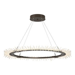 Hubbardton Forge - 139772-LED-STND-05 - LED Pendant - Anemone - Bronze