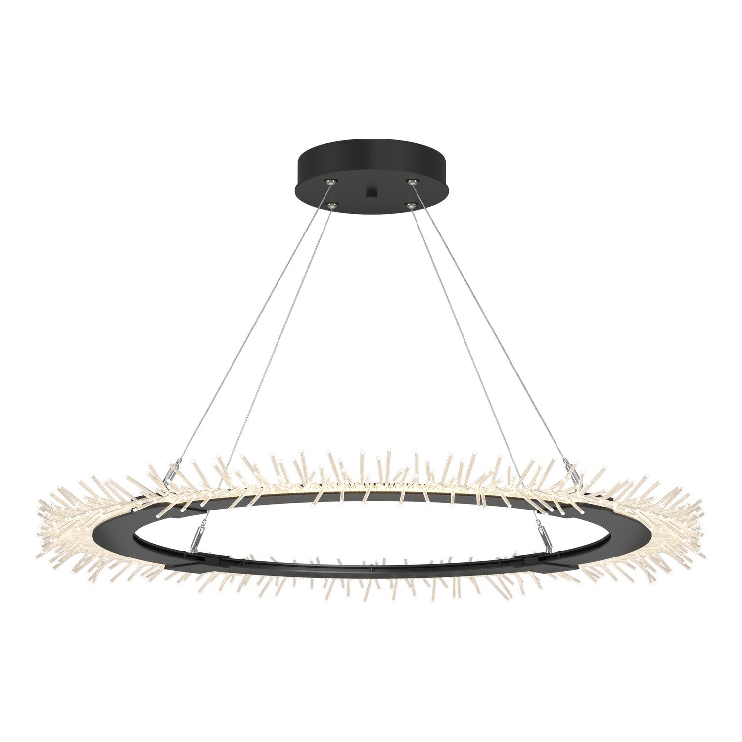 Hubbardton Forge - 139772-LED-STND-10 - LED Pendant - Anemone - Black