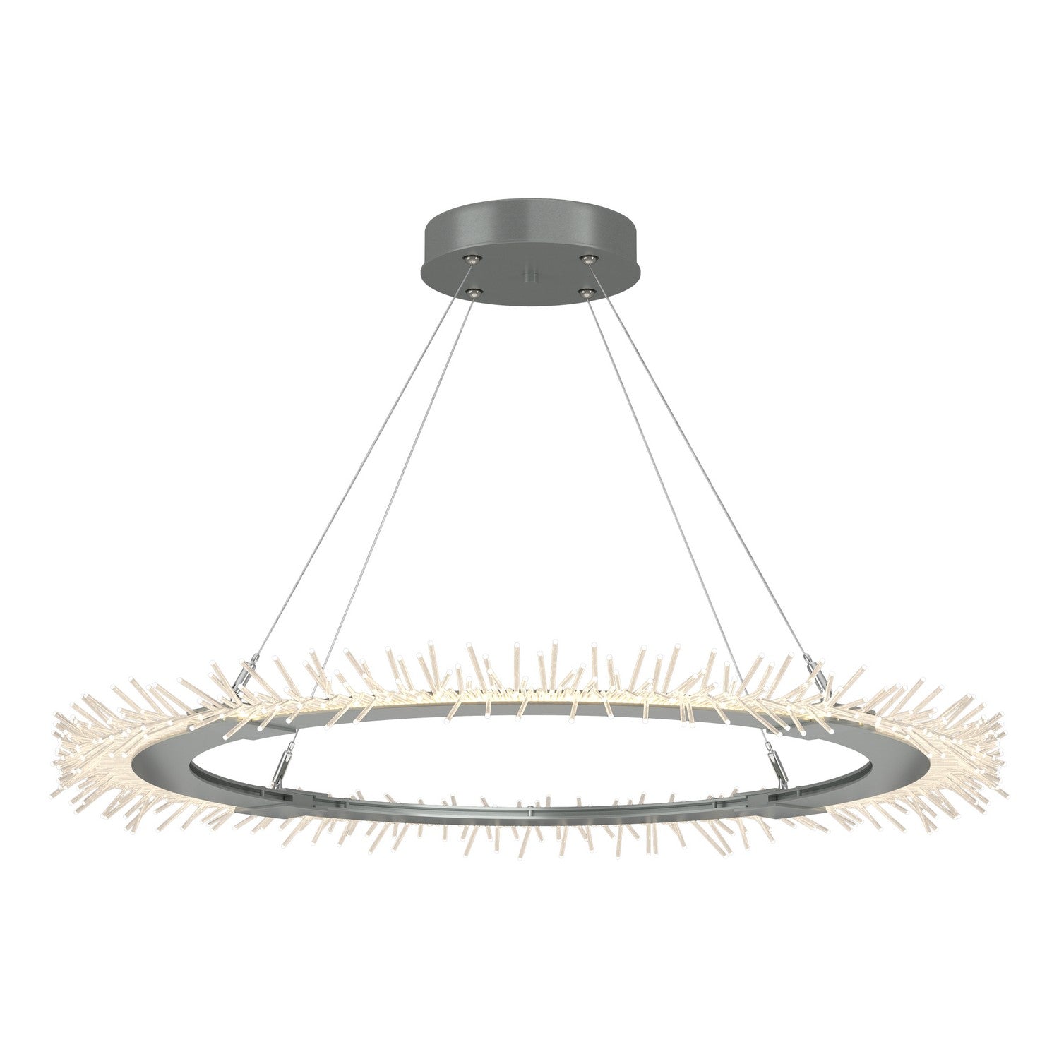 Hubbardton Forge - 139772-LED-STND-82 - LED Pendant - Anemone - Vintage Platinum