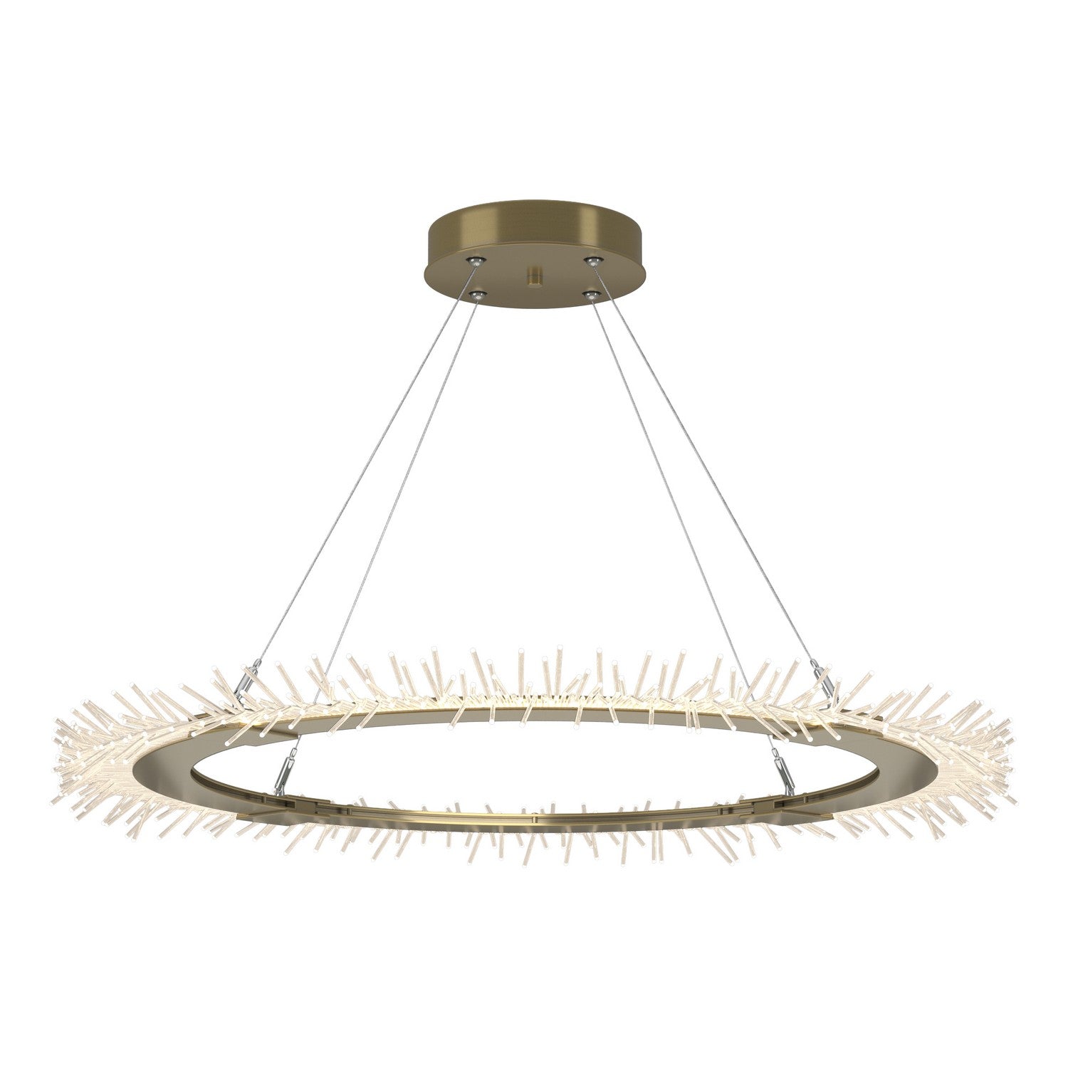 Hubbardton Forge - 139772-LED-STND-89 - Anemone Circular LED Pendant - Anemone - Ink